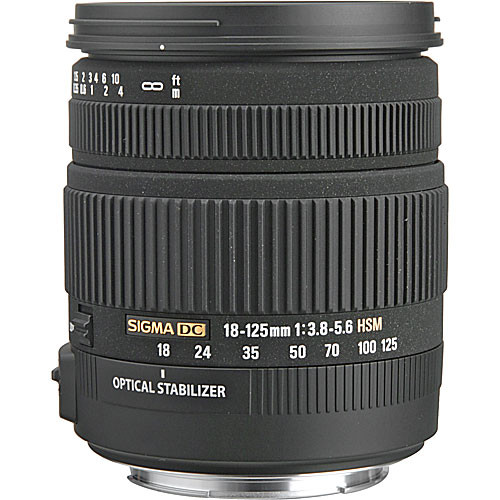 Sigma 18-125mm F/3.8-5.6 DC OS HSM Nikon - 2